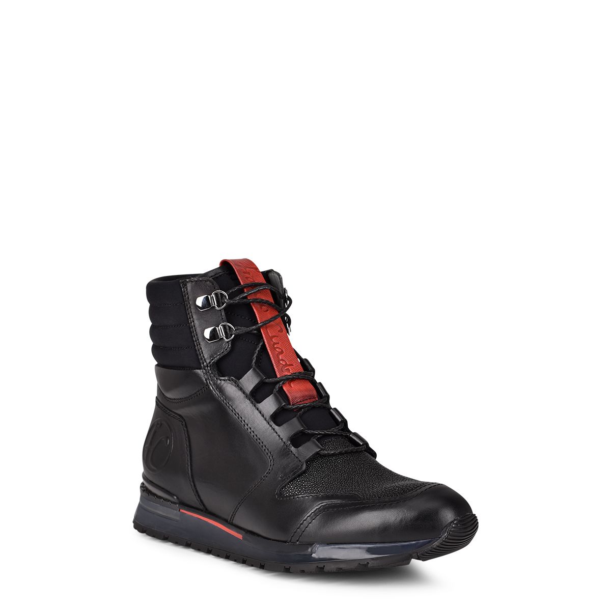 Sneakers casuales fashion de piel de mantarraya para hombre