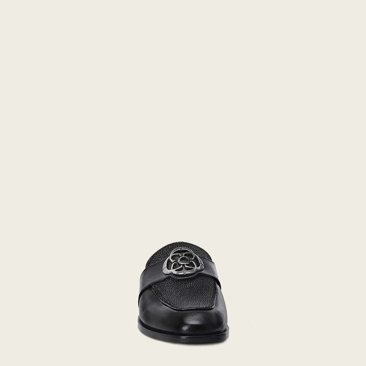 Mule slip on para dama en piel genuina de mantarraya