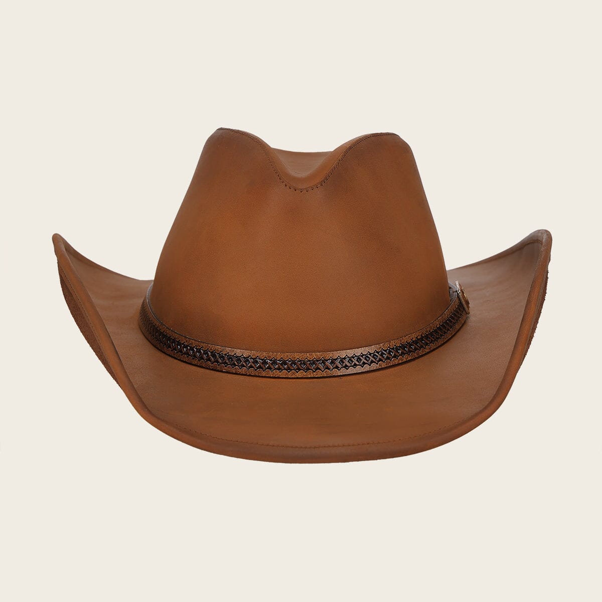 Sombrero en piel genuina unisex