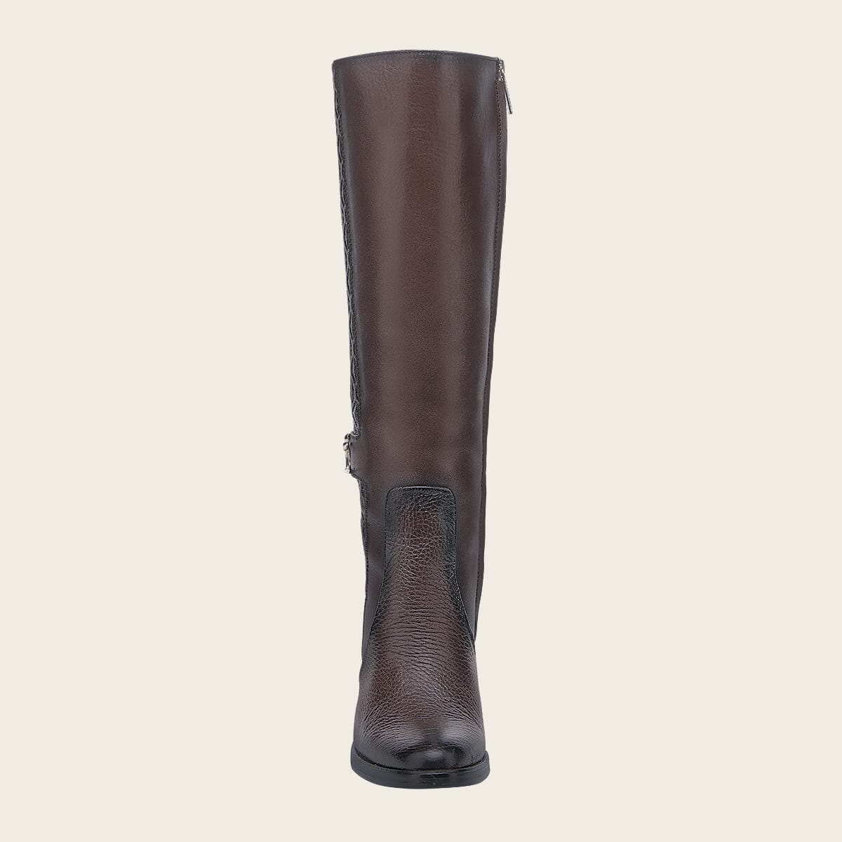 Bota de vestir en piel genuina de venado para dama