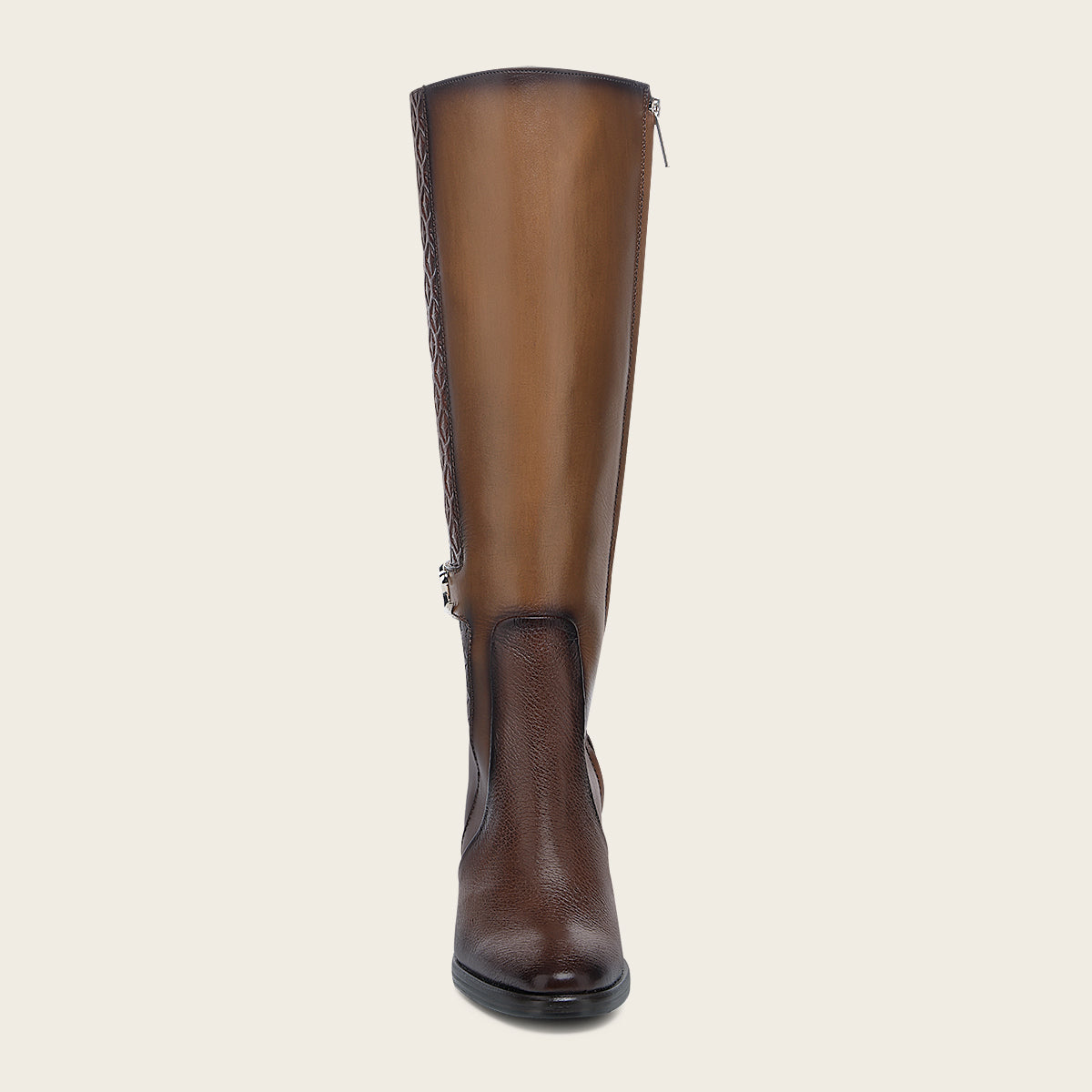 Bota de vestir en piel genuina de venado para dama