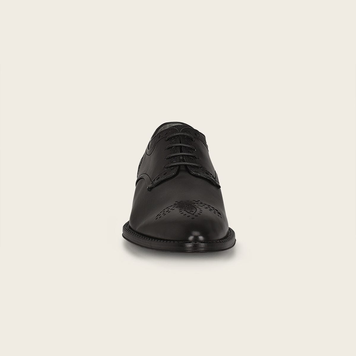 Zapato de vestir tipo derby en piel genuina de bovino