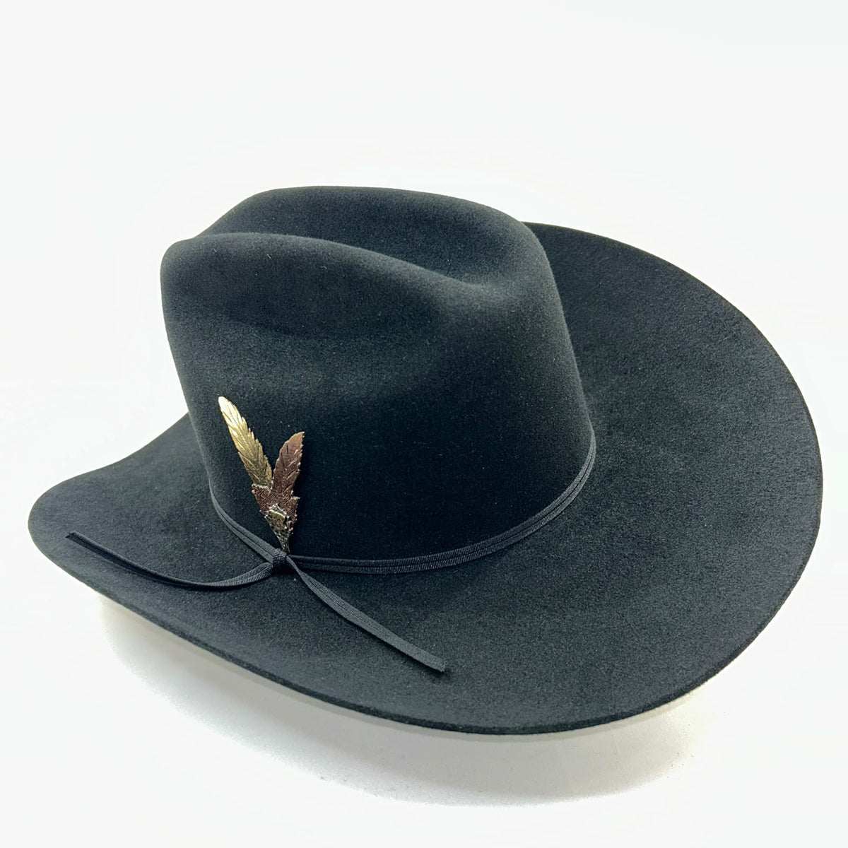 SOMBRERO DE PELO COLOR NEGRO