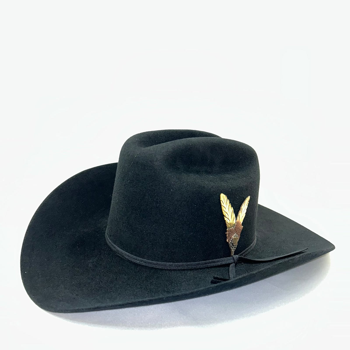 SOMBRERO DE PELO COLOR NEGRO