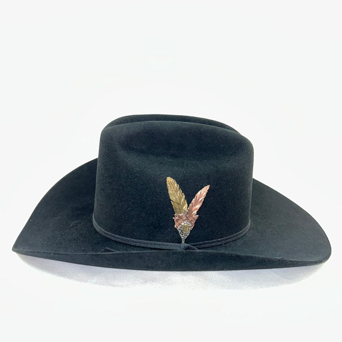 SOMBRERO DE PELO COLOR NEGRO