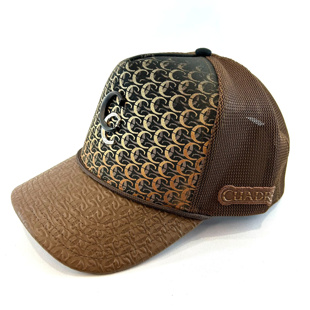 Gorra tipo snapback gold brown