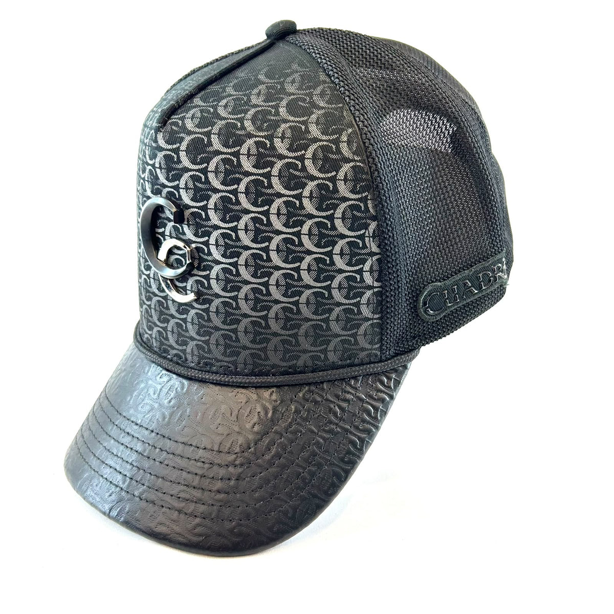 Gorra tipo snapback gold black