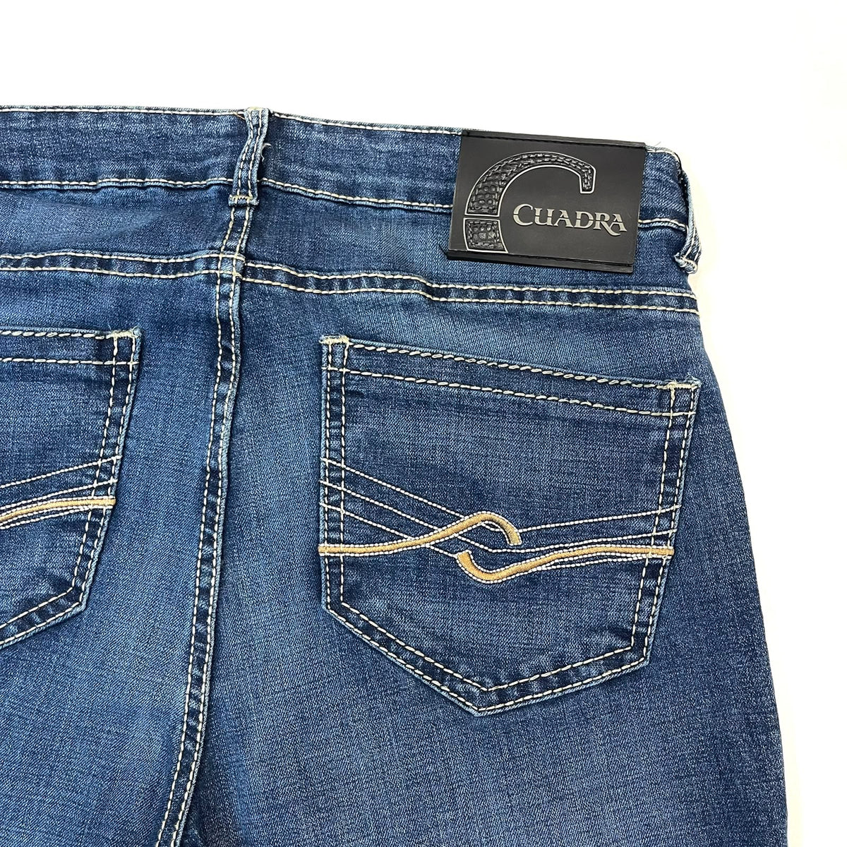 Jeans Cuadra para caballero corte boot cut de tiro medio