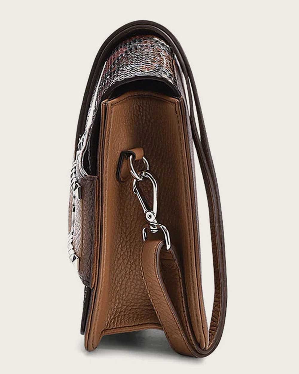 Bolso tote de piel de pitón