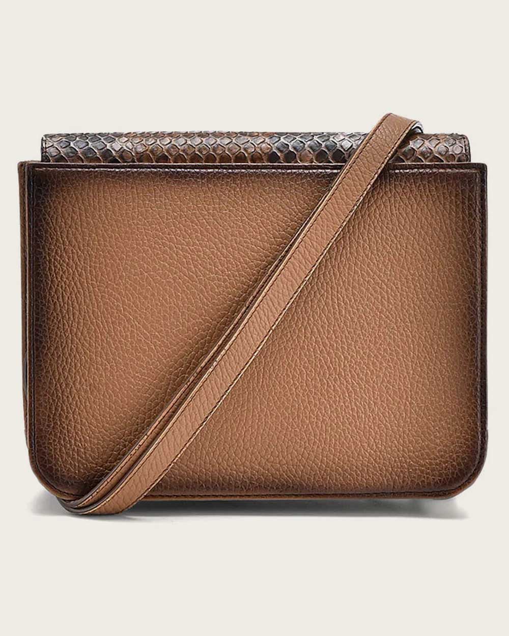 Bolso tote de piel de pitón