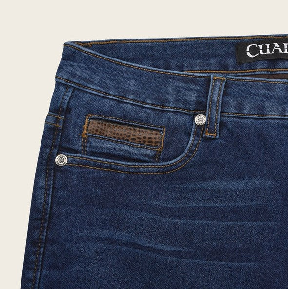 Jeans Cuadra Para Caballero Corte Recto