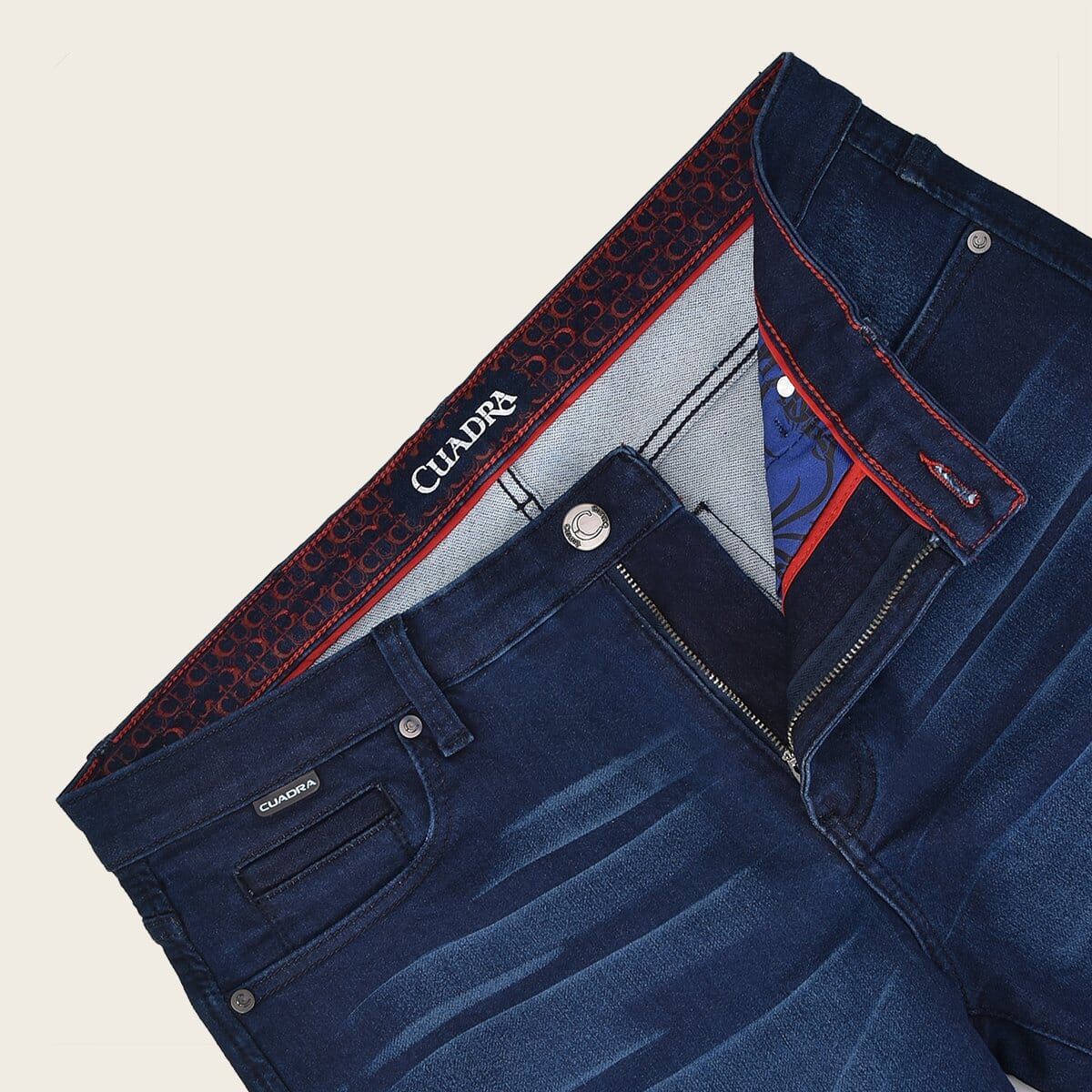 Jeans Cuadra para caballero slim fit