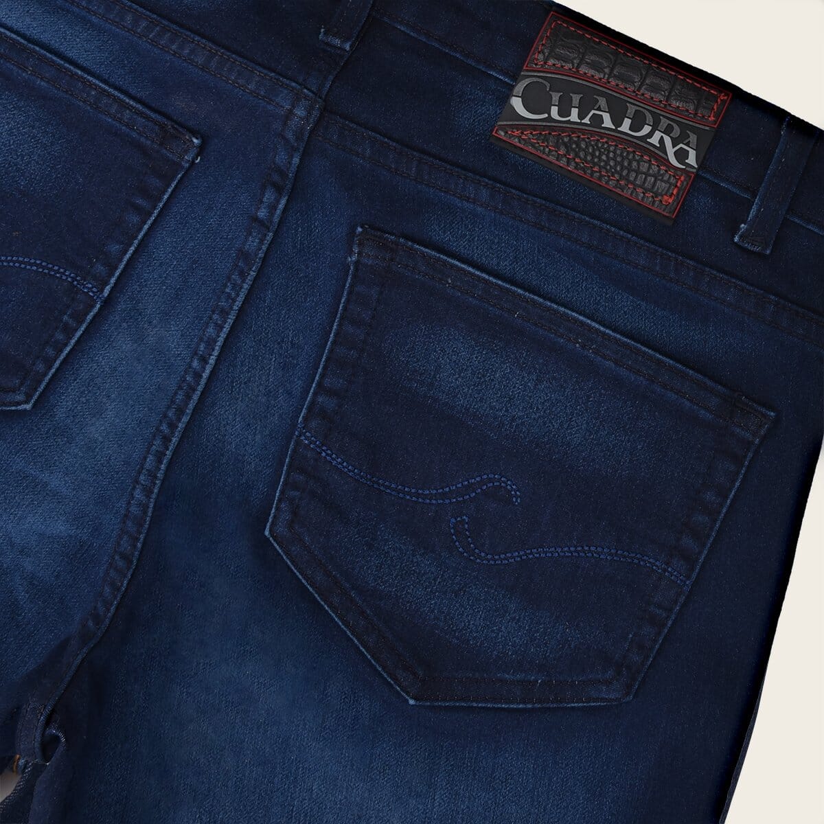 Jeans Cuadra para caballero slim fit