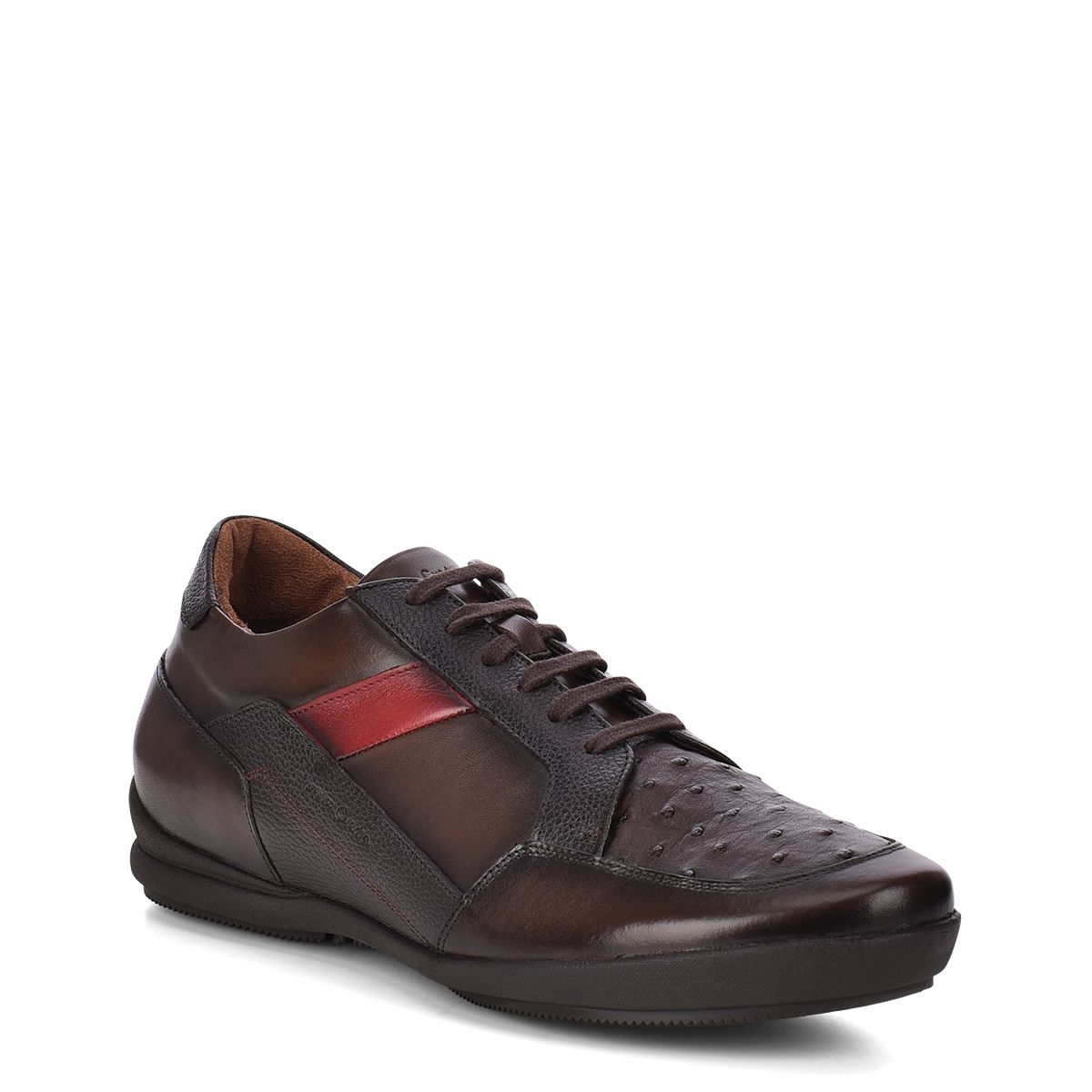 tenis de avestruz para hombre con estilo casual