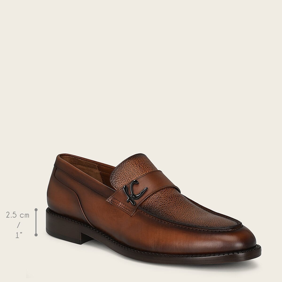 Mocasín en piel genuina