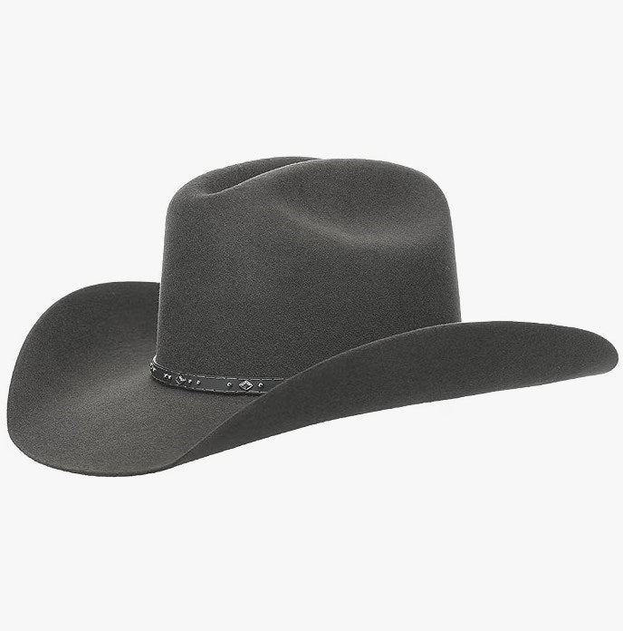 Sombrero Monterrey de lana color granito ( gris )