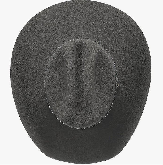 Sombrero Monterrey de lana color granito ( gris )