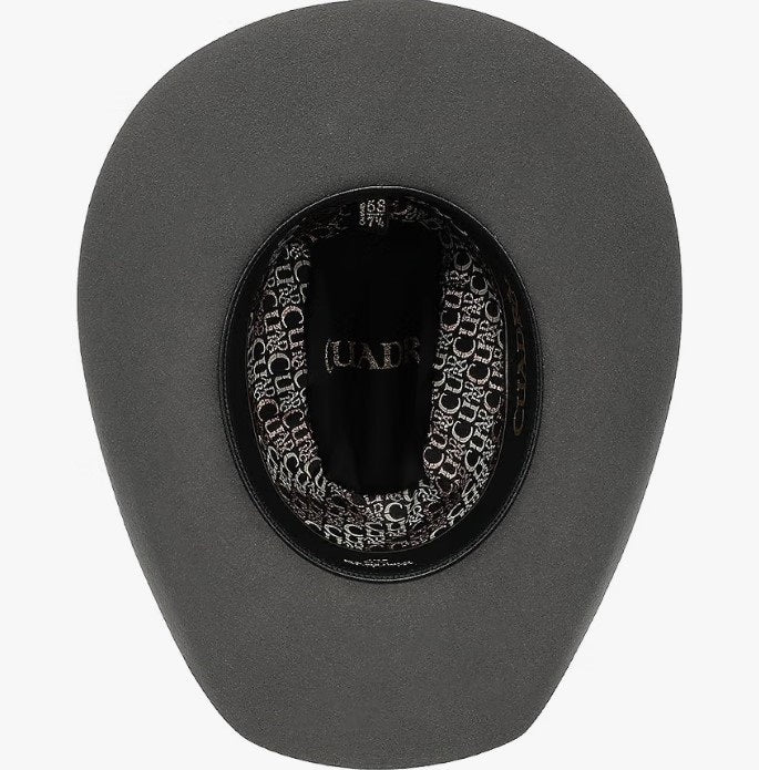 Sombrero Monterrey de lana color granito ( gris )